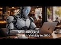 SEO GEO and Search Visibility in 2026