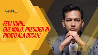Fedi Nuril Kritik Gaya Pidato Prabowo: Gue Malu, Gestur Ala Bocah!