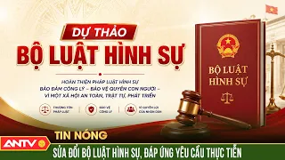 Sửa đổi Bộ luật Hình sự đáp ứng yêu cầu của thực tiễn | ANTV
