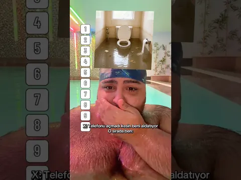 HAVUZDA TUVALET SIRALAMAK!