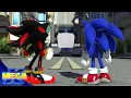 Download Lagu Sonic x Shadow vs Gun Truck in City Escape | MEGA X Sonic Animation