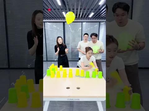 Cup-eating challenge: Boys vs. Girls, let's see who's faster! #FunGam #CureForUnhappiness