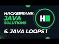 Hackerrank Java Solutions - Day 6 Java Loops I II Hindi