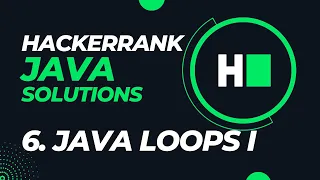 Hackerrank Java Solutions - Day 6 Java Loops I II Hindi
