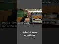 Life Rewards Action, not Intelligence | Conor Neill