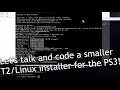 Coding a smaller installer for the PS3 other vintage systems