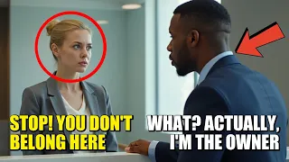 Company Secretary Refused To Allow Black Man Into Office Not Knowing He Was The Owner Of The Company