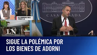 Los bienes de Adorni: citan a declarar a la escribana; amplían denuncia por enriquecimiento ilícito