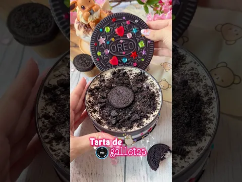 Tarta de galletas #receta #recetaspostres