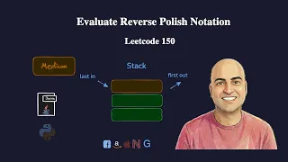 Evaluate Reverse Polish Notation - Leetcode 150 Optimal Stack Solution Java Python