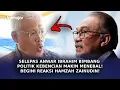 SELEPAS Anwar Ibrahim Bimbang Politik Kebencian Makin Menebal! Begini Reaksi Hamzah Zainudin!