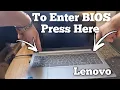 How to Enter BIOS on Lenovo ThinkBook Laptop All models