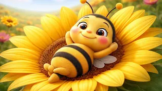 Abejita pequeñita 🐝 - canción infantil / Granja Mágica de Jonás (video con letra)