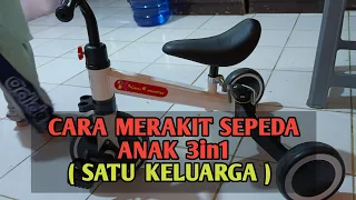 Download Cara Merakit Sepeda Anak Roda 3in1 | Satu Keluarga MP3