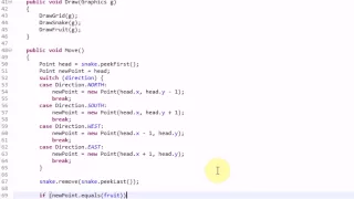 Making Snake in Java Part 4 - Making the Applet and Getting Input