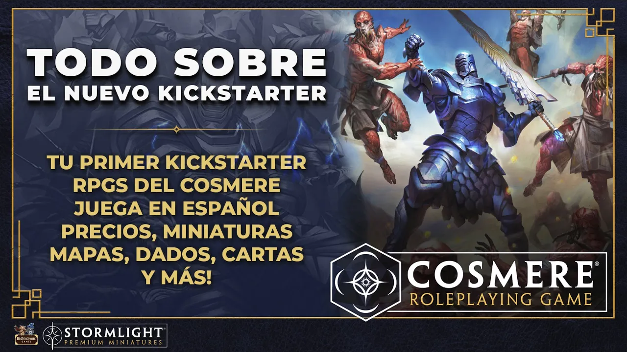 Cosmere RPG - Todo sobre la nueva campaña de Kickstarter
