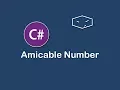 amicable numbers in c