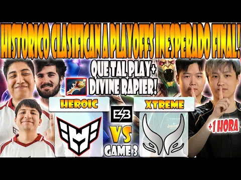 Video Thumbnail: HEROIC vs XTREME GAMING BO3[GAME 3]ELIMINACION-WISPER, SCOFIELD, DAVAI vs AME-PGL WALLACHIA SEASON 6