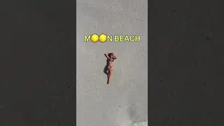 The World’s MOST BEAUTIFUL Beach! 📍 Sarakiniko, Milos 🌙 #short #travel