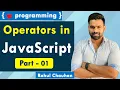 Part-01 Operators JavaScript by Rahul Chauhan Sir JavaScript Incapp JS
