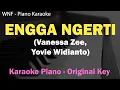 Download Lagu Vanessa Zee - Engga Ngerti Karaoke Piano Instrumental, ft Yovie Widianto