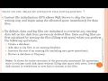 what do you mean by instance file initialization IFI in For