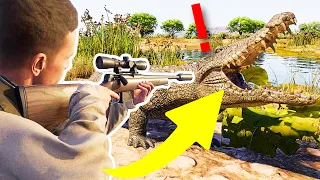 THE HUNT BEGINS! Surviving The Wild Animals & Landscapes of Africa in WAY OF THE HUNTER 2
