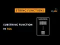 Substring Function in SQL String Function SQL Series