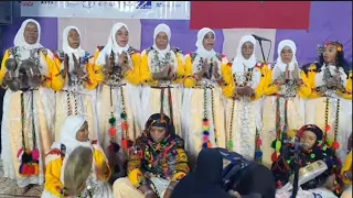 مشاركة فرقة احواش بنات اقيغان بمهرجان إسمكان في دورته الثالثة عشر ببن يعقوب اقليم طاطا 