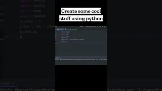 Python Program to create graphics using Python turtle