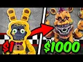 1 VS 1000 Custom FNAF Figures