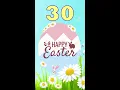 30 Seconds Happy Easter Countdown Timer - Fun Music