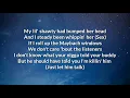Chris Brown, Young Thug - She Bumped Her Head (Lyrics) Ft. Gunna