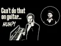 Download Lagu Deze pianorun klinkt onwerkelijk op gitaar - het draait allemaal om tegenbeweging