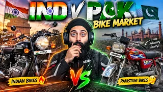 Foreigners Visit Indian Bike Market Vs Pakistani Bike Market | India Vs Pakistan Bikes Comparison