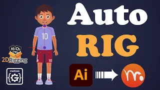Auto Rigging in Moho 2D Rigging toolbox V2 0