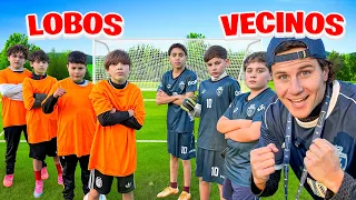 3 VS 3! VECINOS VS LOS LOBOS - LA REVANCHA CON DESAFIOS!