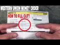 How To Fill Out Western Union Money Order