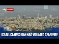 Download Lagu Israel orders strikes 'in heart of Tehran' | Watch full coverage on Sky News