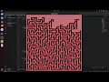 maze solver using pygame