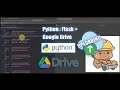 Part 6 3 Python Flask Google Drive Uploading