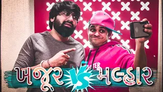 khajurbhai vs malhar thakar midnights with menka jigli khajur comedy