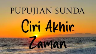 signs of the end times sundanese hymns