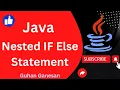 Complete Java Tutorials Java Nested If Else Java Course for beginners Java In Tamil