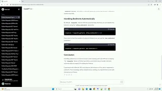 python requests redirect url
