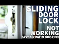 How to Replace a Sliding Glass Door Latch - Patio Door Latch Replacement