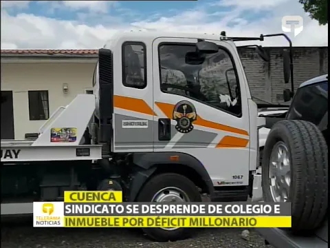Síndicato se deprende de colegio e inmueble por déficit millonario