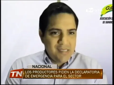 Los productores piden la declaratoria de emergencia para el sector