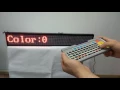 led sign board remoter control programming scrolling message