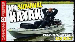 KAYAKs vs CANOES for Bugout Survival Pelican Catch 120 NXT